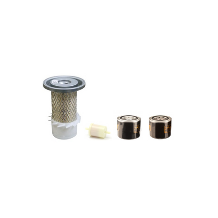 Kubota KX36 Filter Service Kit with Kubota D662BH Engine Air, Oil, Fuel Filters