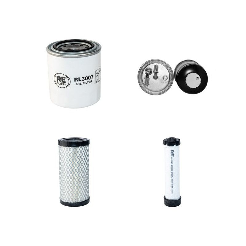 Kubota KX41-2V Alpha Filter Service Kit Air, Oil, Fuel Filters