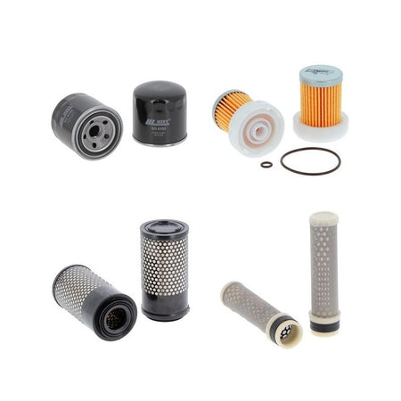 Kubota LX 2610 HSD-C Engine Filter Kit with Kubota D 1305-E4-D26-Q engine 2019-2026