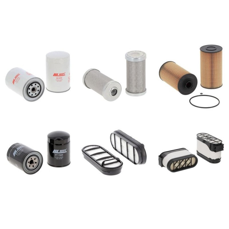 Kubota M 7172 Prenium - KVT Engine Filter Kit with Kubota engine 2018-2021