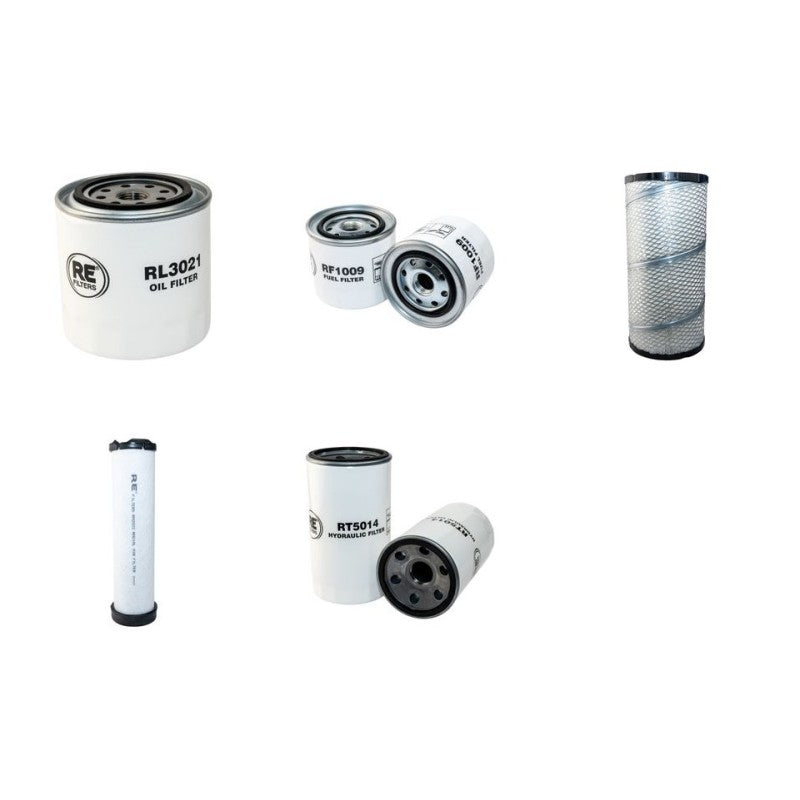 Kubota M9000 HDC Filter Service Kit with Kubota V3300 Engine