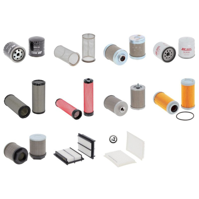 Kubota R 082 Filter Kit with Kubota V2607-DI-EU4 engine 2017-