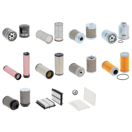 Kubota R 085 Filter Kit with Kubota V 2607-CR engine 2015-