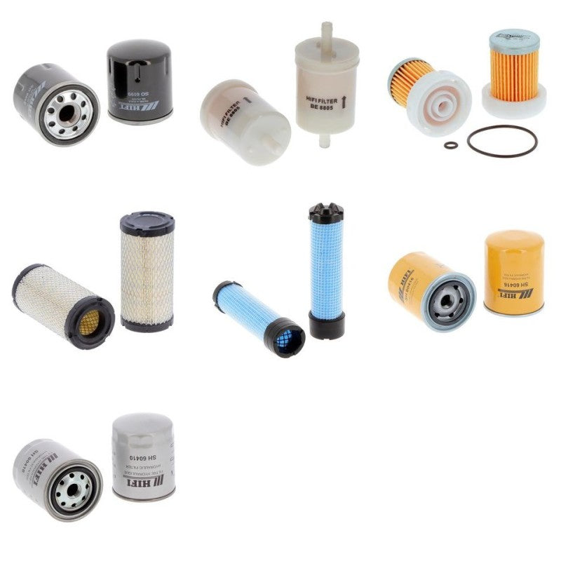 Kubota RTV 900 W Filter Kit with Kubota D 902-E-UV engine