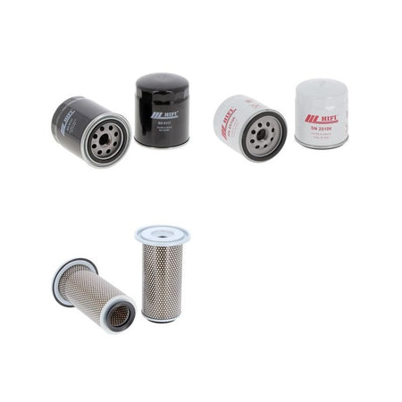 Kubota V 1505 TE Filter Kit with 4CYL-1498 Cmc engine