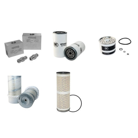 LANCER BOSS 10D/105J Filter Service Kit w/Perkins 6.354 Eng.