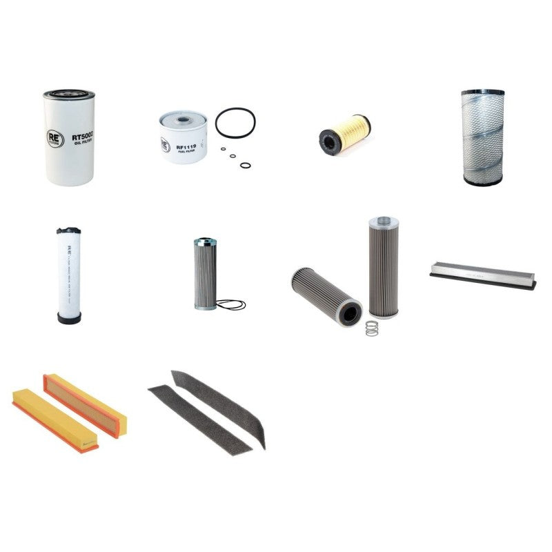 LANDINI 105 POWERMONDIAL T3 Filter Service Kit w/Perkins 1104 Eng. YR 2011-