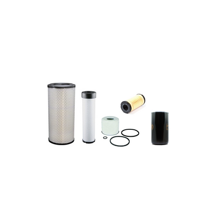 LANDINI 115 POWERMONDIAL T3 Filter Service Kit Air Oil Fuel Filters w/Perkins 1104 Eng. YR 2011-