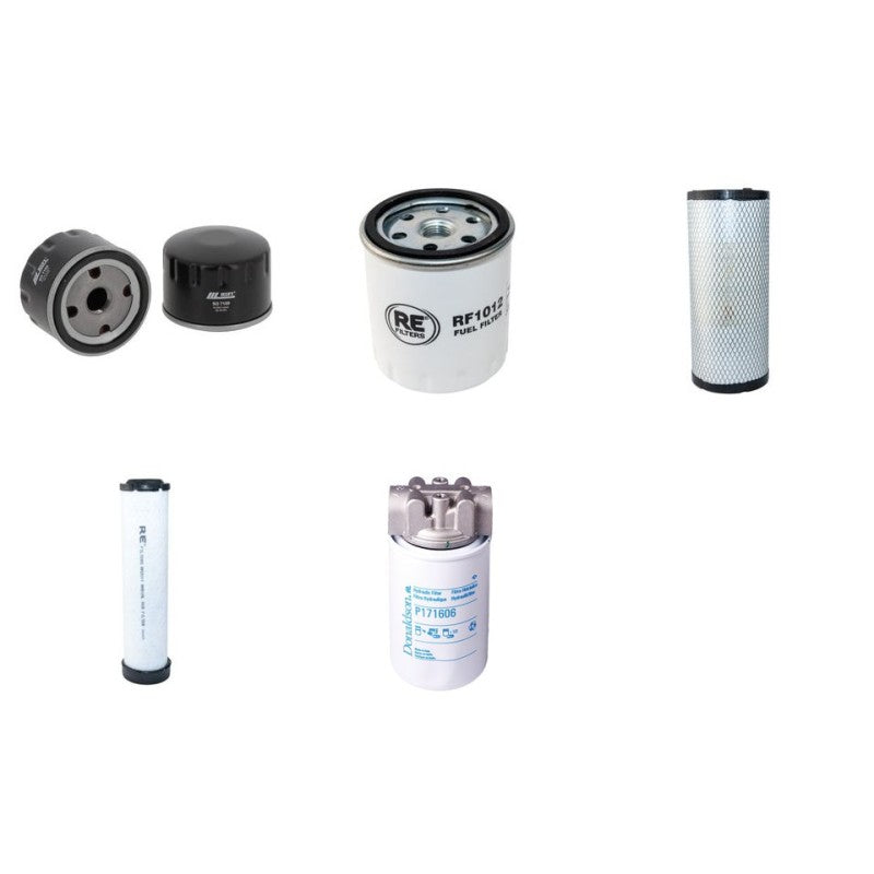 LANDINI 65 DISCOVERY Filter Service Kit w/Deutz F4L1011Fa Eng. 07.99- HP 65 CH