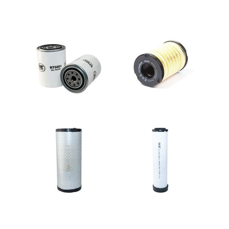 LANDINI 65V VIGNETO T3 Filter Service Kit Air Oil Fuel Filters w/Perkins Eng. YR 2008- TIER III