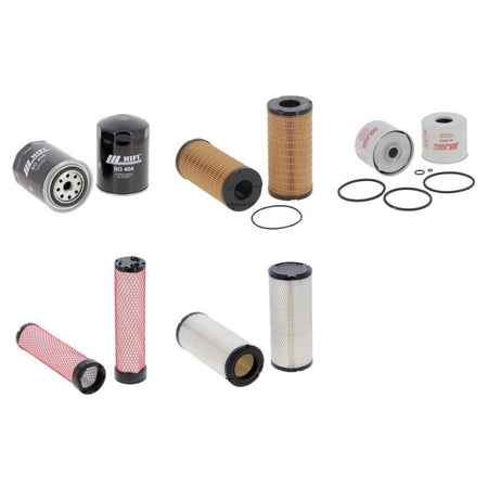 Landini 75 REX F Engine Filter Kit with Perkins 1104D-44 engine 2011-