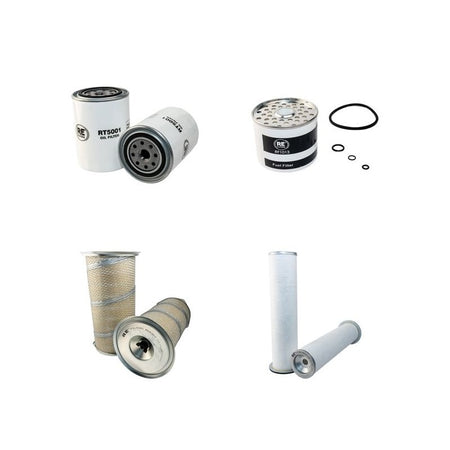 LANDINI 7830/2 Filter Service Kit Air Oil Fuel Filters w/Perkins A4.236 Eng.