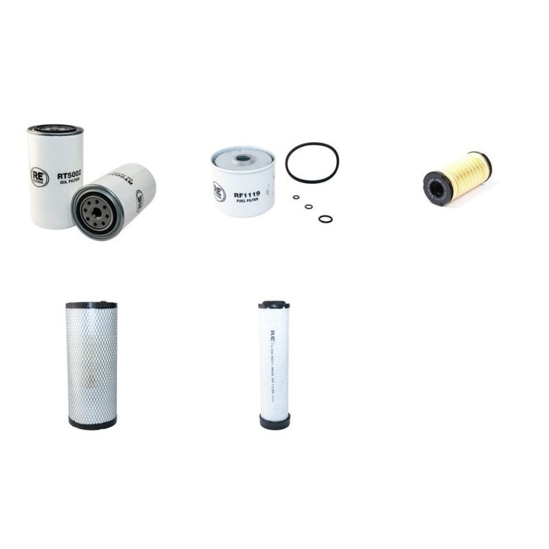 LANDINI 80 TREKKER T3 Filter Service Kit Air Oil Fuel Filters w/Perkins Eng. YR 2008- TIER III