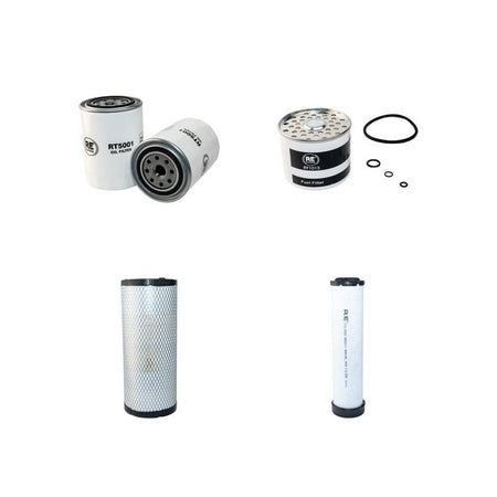 LANDINI 80 VISION T/TP Filter Service Kit Air Oil Fuel Filters w/Perkins 1004.42 Eng. YR 2002- 80 CH TIER I