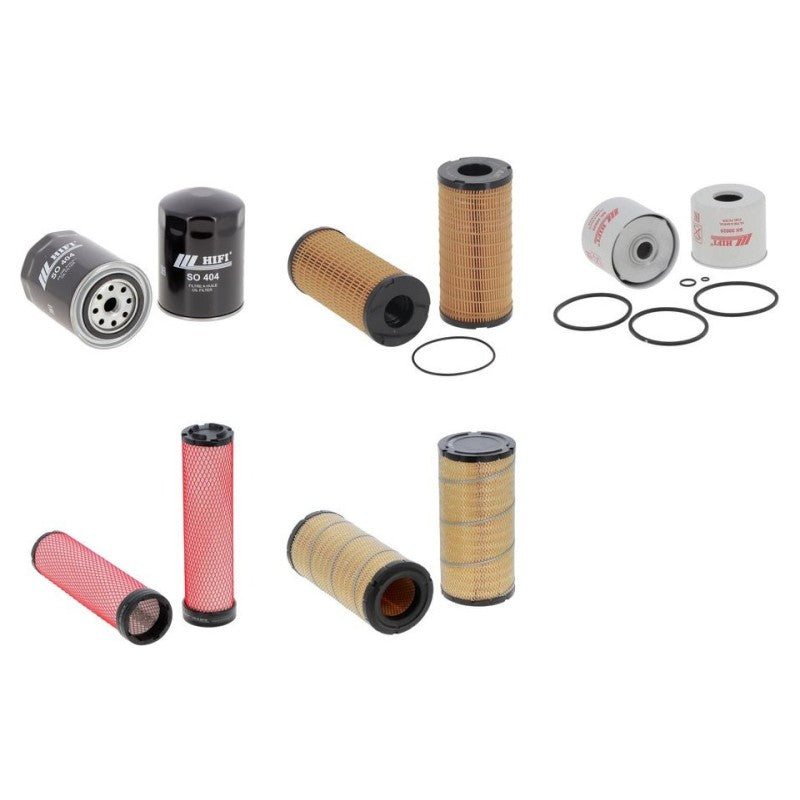 Landini 90 REX TECHNO RESTYLING T3 Engine Filter Kit with Perkins engine 2011-