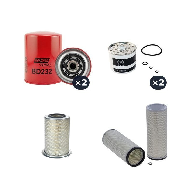 LAVERDA L517H Filter Service Kit Air Oil Fuel Filters w/Iveco Eng.