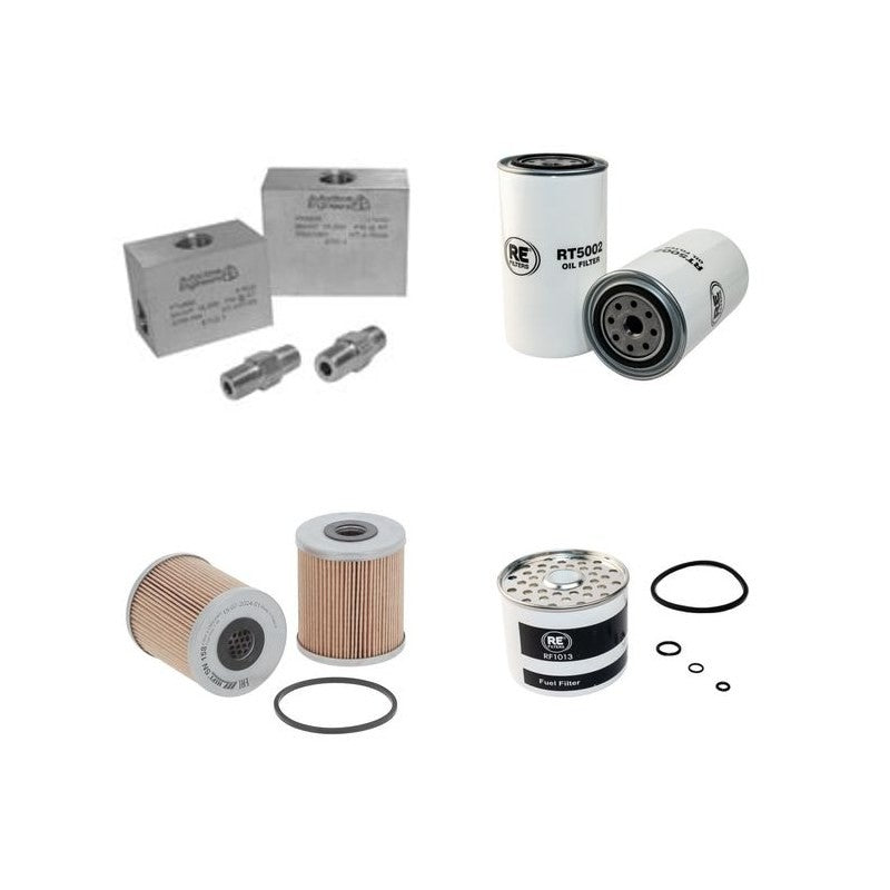 LAVERDA M132 Filter Service Kit w/Perkins 6.372 Eng.
