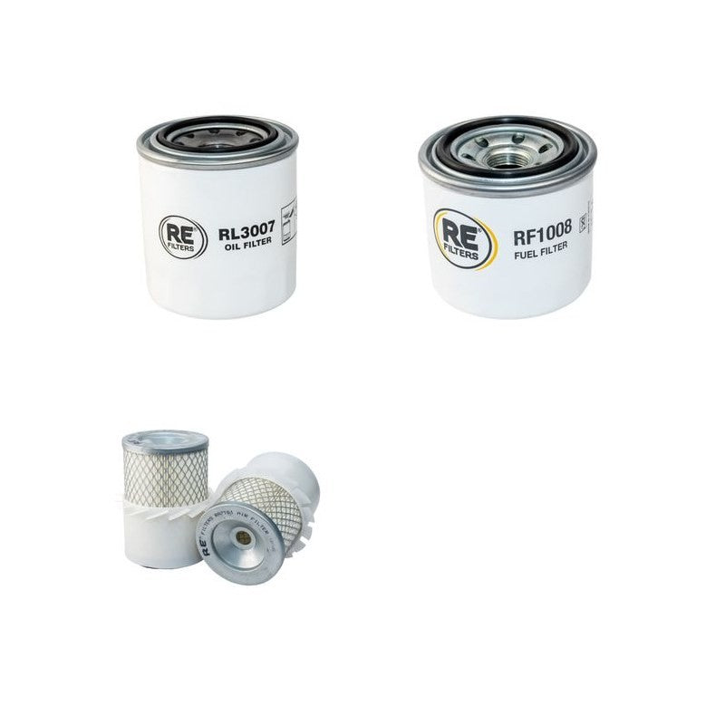 LIBRA 118SV Filter Service Kit Air Oil Fuel Filters w/Kubota D1005E Eng.