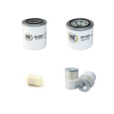 LIBRA 218SV Filter Service Kit Air Oil Fuel Filters w/Kubota D1005 Eng.