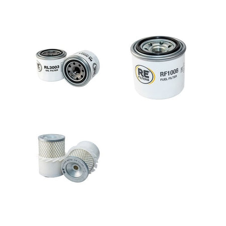 LIBRA 224S Filter Service Kit Air Oil Fuel Filters w/Kubota V 1305 Eng.