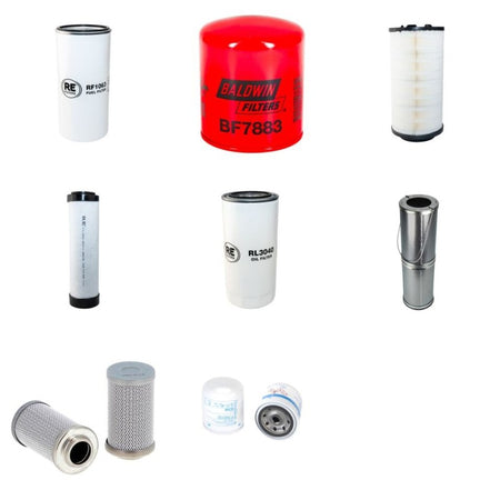 LIEBHERR A312 LITRONIC Filter Service Kit w/Deutz Eng. SN 27113- YR 2005-