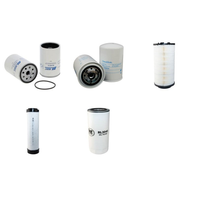 LIEBHERR A314 LITRONIC Filter Service Kit Air Oil Fuel Filters w/Deutz TCD2013L04/062V Eng. YR 2008-