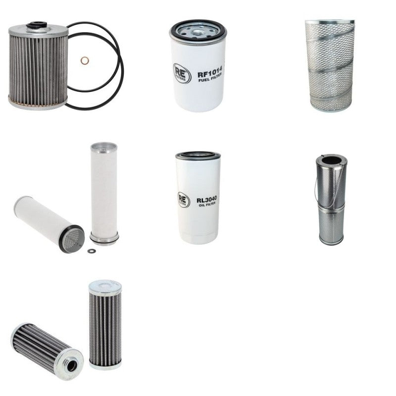 LIEBHERR A316 Filter Service Kit w/Deutz BF4M1013 Eng. SN -539