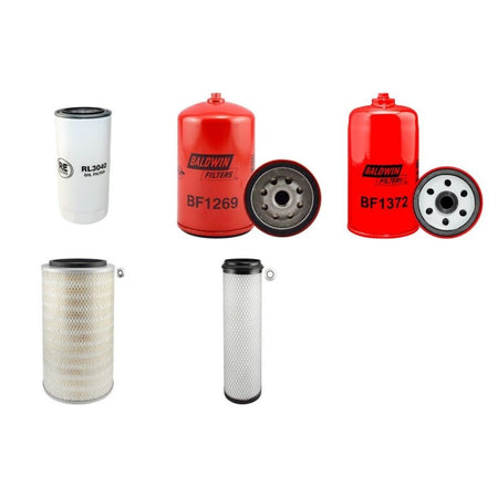 LIEBHERR A922 LITRONIC Filter Service Kit Air Oil Fuel Filters SN 3087-4999 421/497