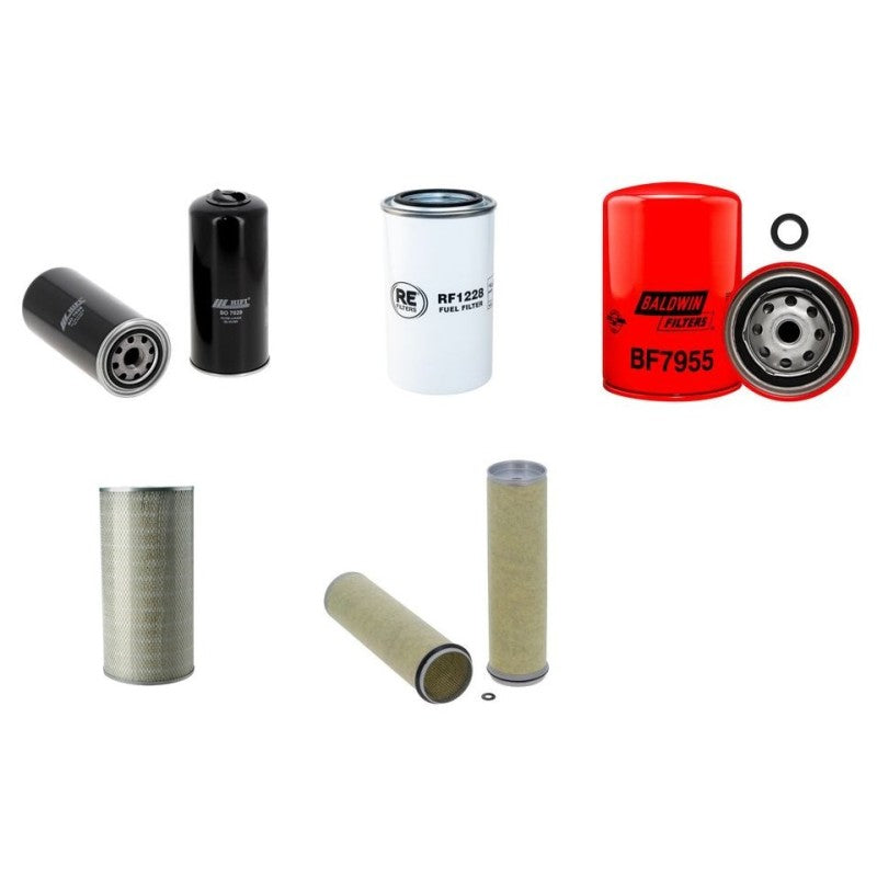 LIEBHERR A944BFilter Service Kit Air Oil Fuel Filters SN -17730