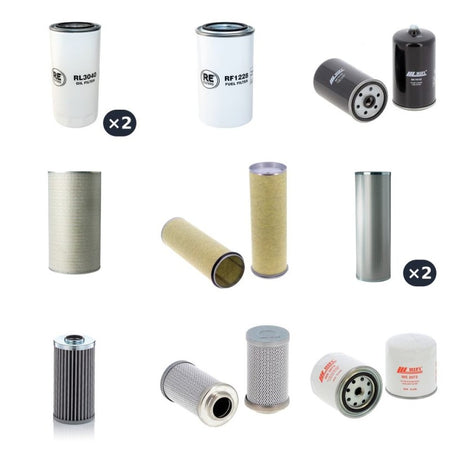 LIEBHERR A954B LITRONIC Filter Service Kit w/LIEBHERR D926TI Eng. SN 5000-12182