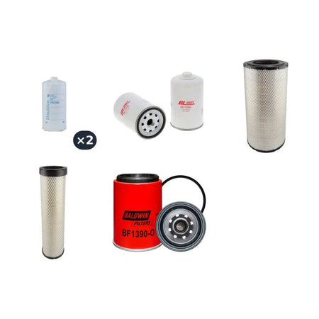 LIEBHERR L538Z Filter Service Kit Air Oil Fuel Filters w/LIEBHERR Eng. SN 0101- YR 2008- 433