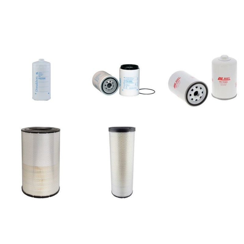 LIEBHERR L550 Filter Service Kit Air Oil Fuel Filters w/LIEBHERR Eng. SN 0101- YR 2006- 456 A