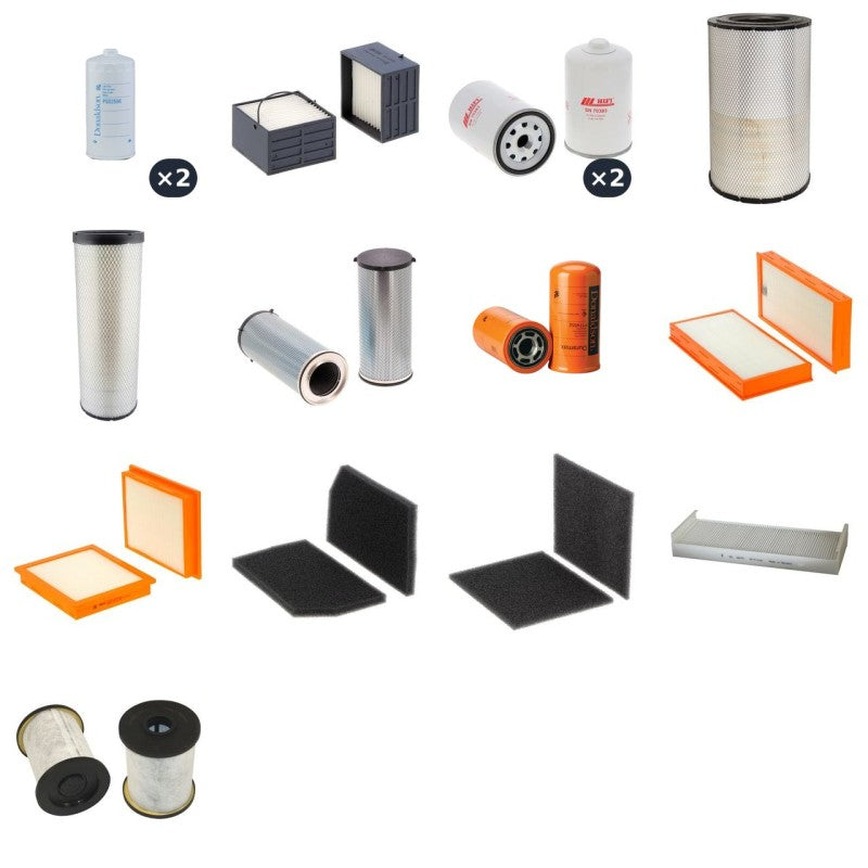 LIEBHERR L566 Filter Service Kit w/LIEBHERR Eng. YR 2014-