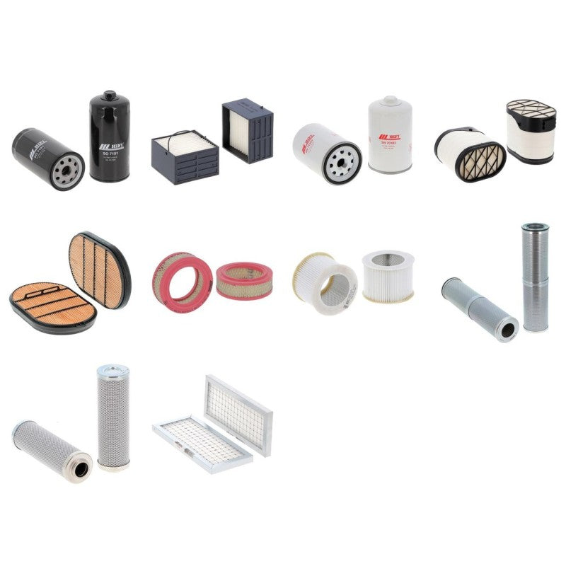 Liebherr LB 20-230 Filter Kit with Liebherr D 936 A7 engine 2017-
