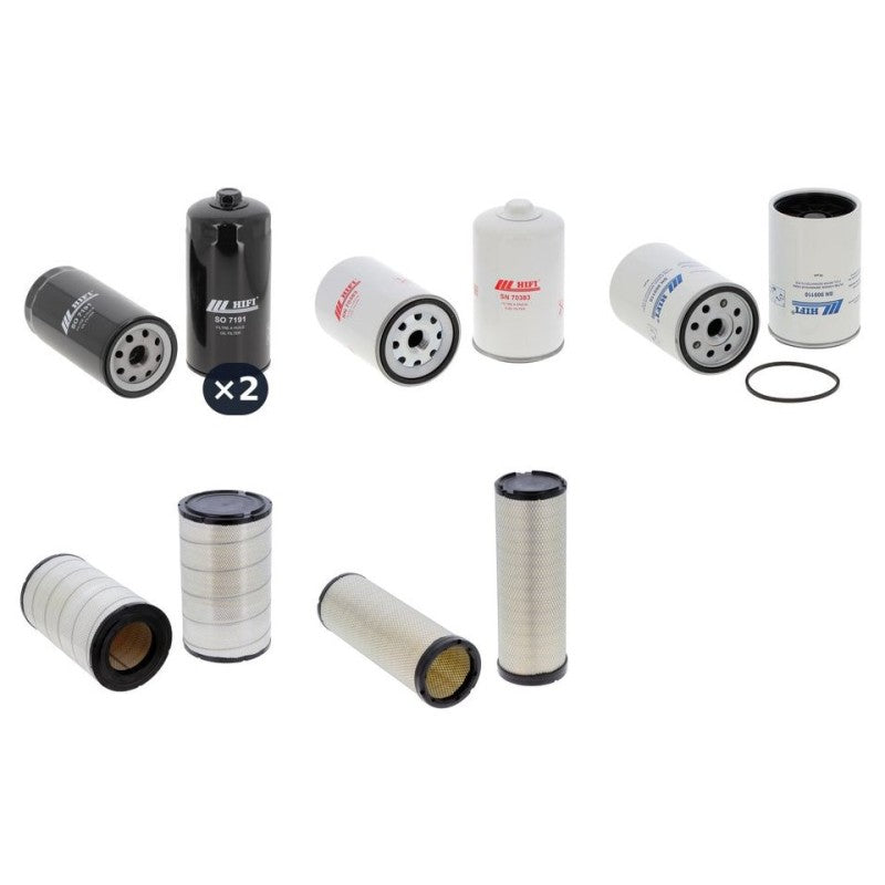 Liebherr LB 24 Engine Filter Kit with Liebherr D 936 LA6 TIER3 engine 2008-