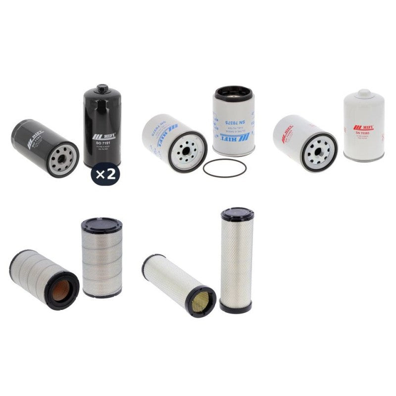 Liebherr LR 624 LITRONIC Engine Filter Kit with Liebherr D934S engine 2008-