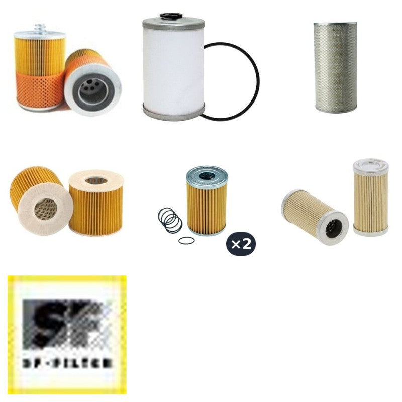 LIEBHERR LTM1035 Filter Service Kit w/MERCEDES Eng.