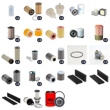 Liebherr LTM 1150-6.1 Filter Service Kit with Liebherr Engine (Top & Bottom)
