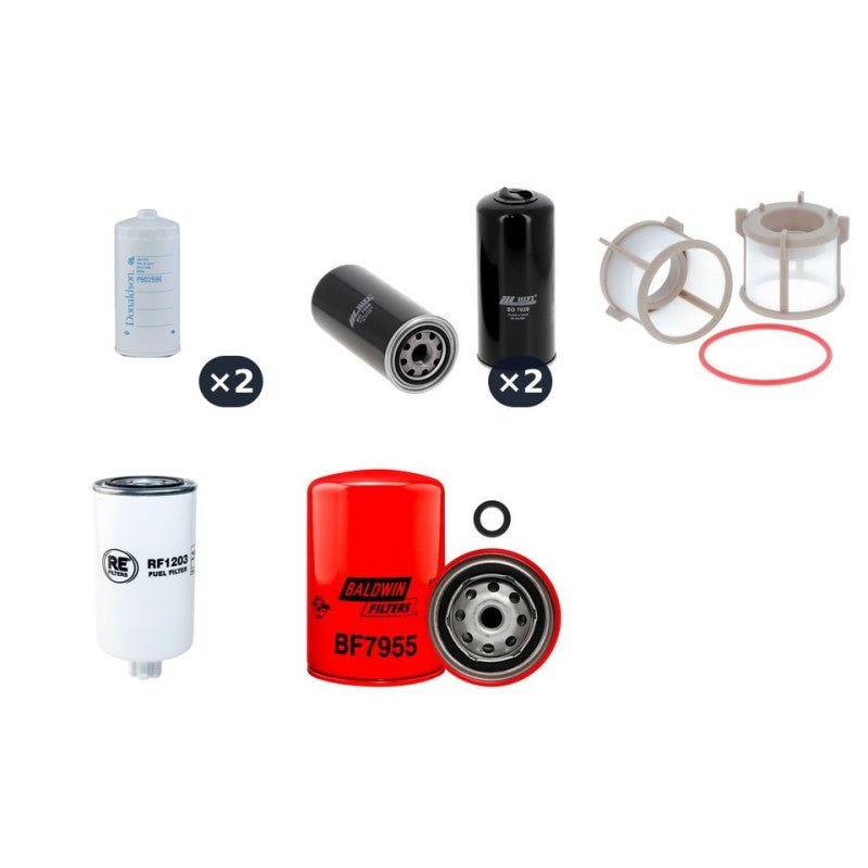 LIEBHERR LTM1400/7 Filter Service Kit Air Oil Fuel Filters