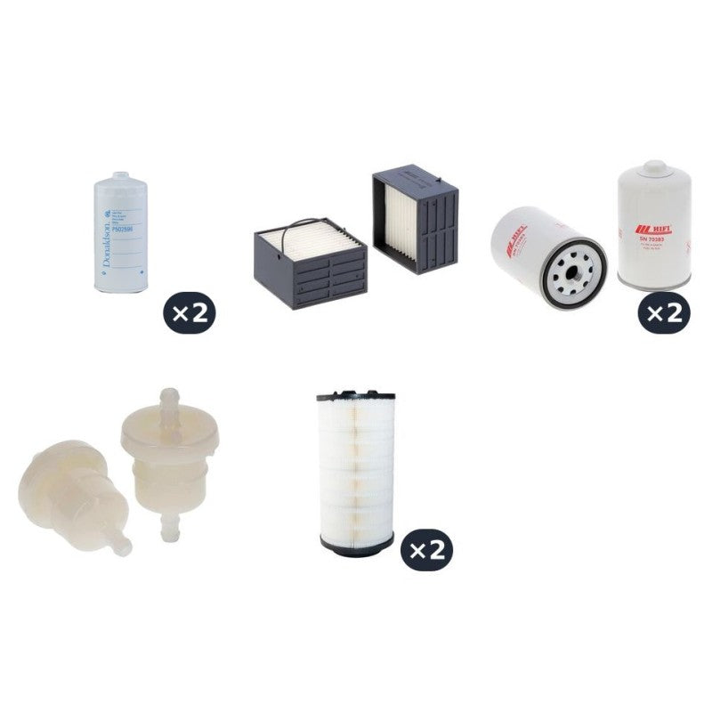 LIEBHERR LTM1500-8.1 Filter Service Kit Air Oil Fuel Filters w/LIEBHERR D9508A7 Eng.