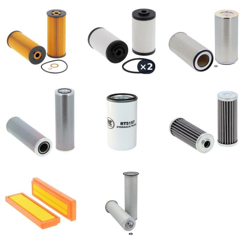 LIEBHERR PR711(M)Filter Service Kit w/MERCEDES OM352 Eng. SN 101-