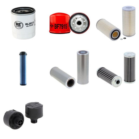LIEBHERR R308 Filter Service Kit w/Deutz BF4M1011F Eng. SN 0106-0209 YR 1996-