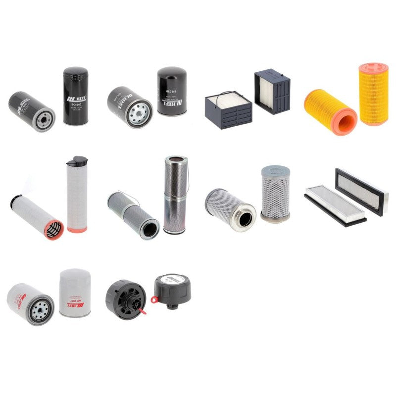 Liebherr R 317 LITRONIC Filter Kit with Deutz BF4M1013EC engine 2005-