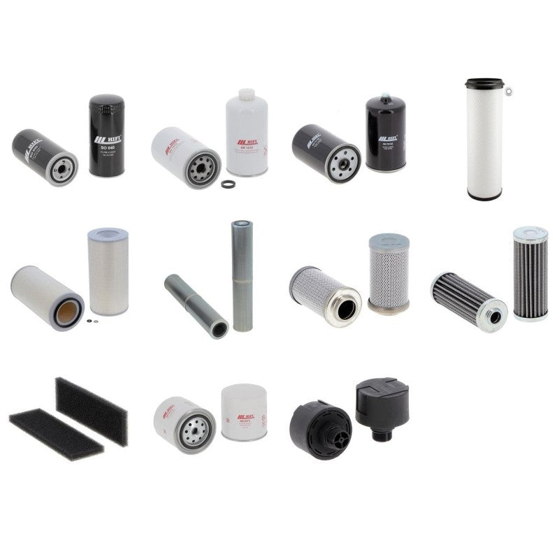Liebherr R 932 LITRONIC Filter Kit with Liebherr D 914 Ti engine