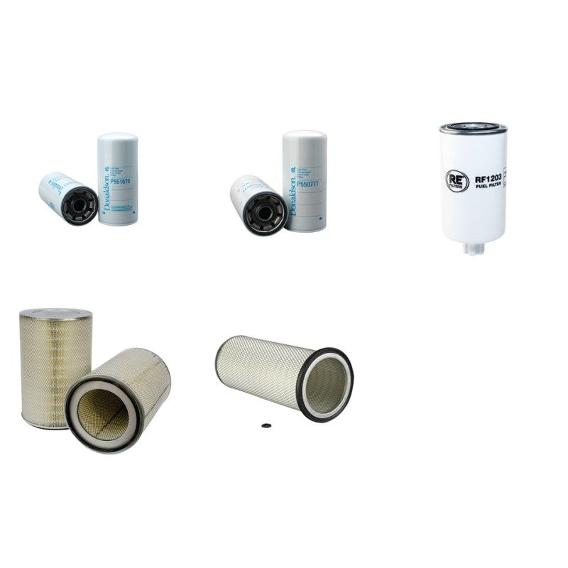 LIEBHERR R952HD Filter Service Kit Air Oil Fuel Filters w/Cummins Eng.
