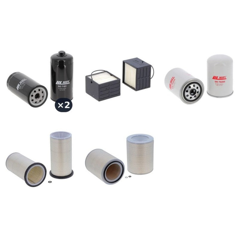 Liebherr RL 52 Engine Filter Kit with Liebherr engine
