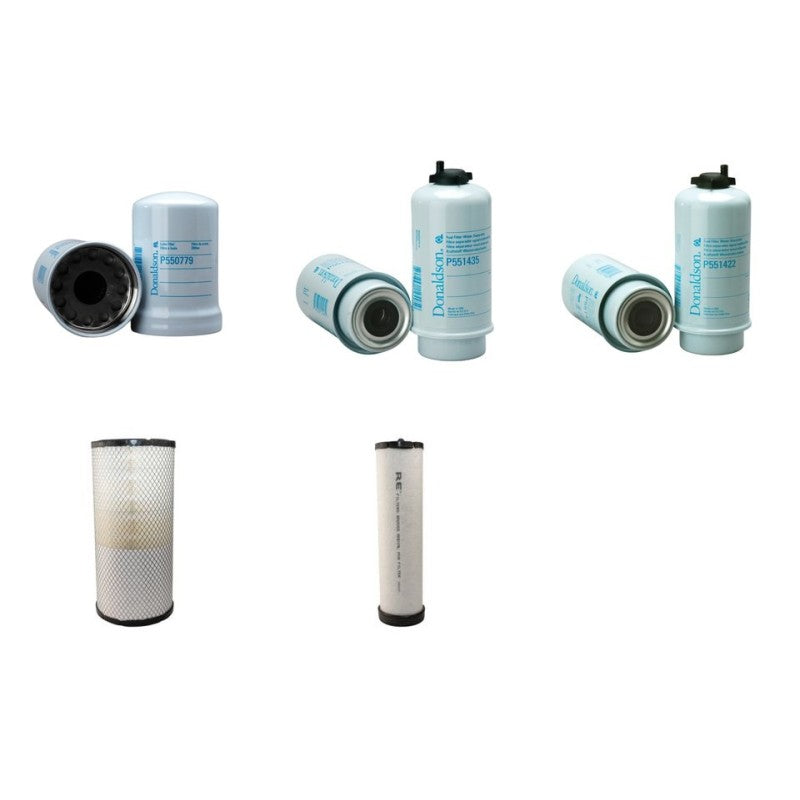LIEBHERR TL441-10 Filter Service Kit Air Oil Fuel Filters w/JOHN DEERE 4045HF287 Eng. YR 2012