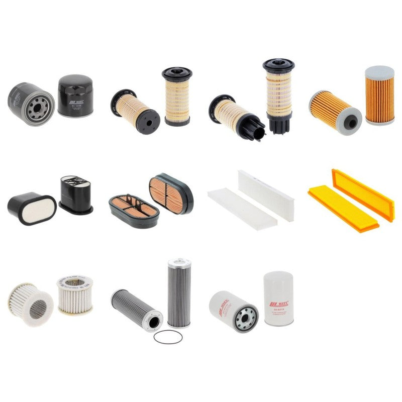 Lindner LINTRAC 110 Filter Kit with Perkins 854E-E34TA engine 2017-