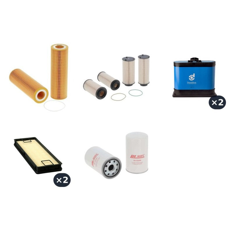 LINDNER RECYCLINGTECH URRACO 75 DK Filter Service Kit w/SCANIA DC 09-086Aeng. 01.2017 -