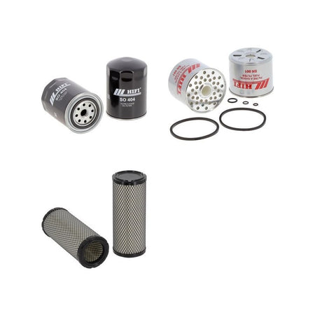 Lindner UNITRAC 65 Engine Filter Kit with Perkins 903-27 engine